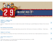 Tablet Screenshot of pack29cubscouts.blogspot.com