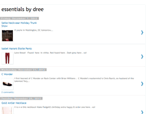 Tablet Screenshot of essentialsbydree.blogspot.com