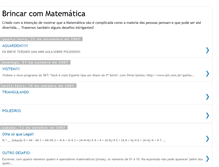 Tablet Screenshot of desafiosemmatematica.blogspot.com