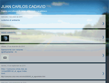 Tablet Screenshot of juancarloscadavid.blogspot.com