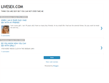 Tablet Screenshot of livesex-worldsex.blogspot.com