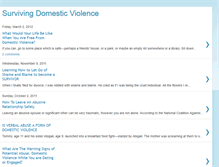 Tablet Screenshot of domesticviolencechronicle.blogspot.com