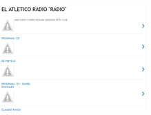 Tablet Screenshot of elatleticoradio-radio.blogspot.com