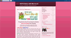 Desktop Screenshot of morinoki-koyo-detox.blogspot.com