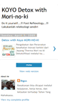 Mobile Screenshot of morinoki-koyo-detox.blogspot.com