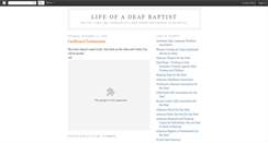 Desktop Screenshot of deafbaptist.blogspot.com