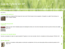 Tablet Screenshot of guiadeturismosp.blogspot.com