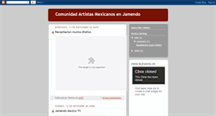 Desktop Screenshot of jamendomexico.blogspot.com