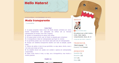 Desktop Screenshot of hellohatersgirls.blogspot.com