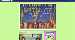 Desktop Screenshot of grupo2009revolution.blogspot.com