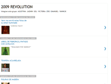 Tablet Screenshot of grupo2009revolution.blogspot.com