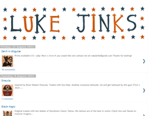 Tablet Screenshot of lukejinks.blogspot.com