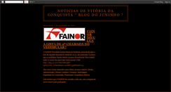 Desktop Screenshot of noticiasdevitoriadaconquista.blogspot.com