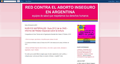 Desktop Screenshot of contraelabortoinseguro.blogspot.com