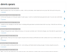 Tablet Screenshot of dennisspears.blogspot.com