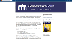 Desktop Screenshot of conservativehome.blogspot.com