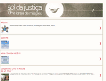 Tablet Screenshot of comunidadesoldajustica.blogspot.com
