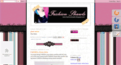 Desktop Screenshot of fashionshawls.blogspot.com