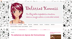 Desktop Screenshot of deliciaskawaii.blogspot.com