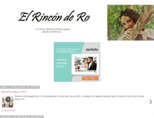 Tablet Screenshot of elrincondero81.blogspot.com