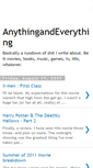 Mobile Screenshot of from-anything-to-everything.blogspot.com