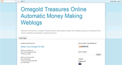 Desktop Screenshot of omegold.blogspot.com