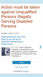 Mobile Screenshot of disabilityempowerment.blogspot.com