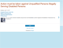Tablet Screenshot of disabilityempowerment.blogspot.com