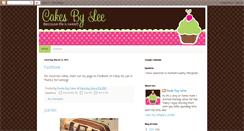 Desktop Screenshot of cakesbylee.blogspot.com