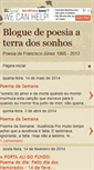 Mobile Screenshot of franciscojuniorpoesia.blogspot.com