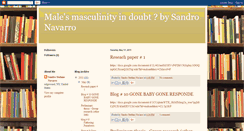 Desktop Screenshot of navarrostheory.blogspot.com