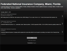 Tablet Screenshot of federatednationalinsurancecompany.blogspot.com