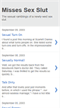 Mobile Screenshot of missesslut.blogspot.com
