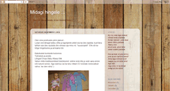 Desktop Screenshot of midagihingele.blogspot.com