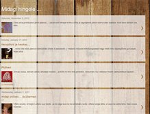 Tablet Screenshot of midagihingele.blogspot.com