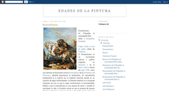 Desktop Screenshot of edadespintura.blogspot.com