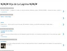 Tablet Screenshot of lagrimasdelahija.blogspot.com