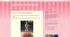 Desktop Screenshot of ladiesandjellybeans.blogspot.com