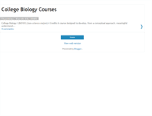 Tablet Screenshot of eccbiology.blogspot.com