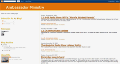 Desktop Screenshot of ambassadornewspaper.blogspot.com
