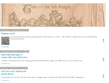 Tablet Screenshot of inkknight.blogspot.com