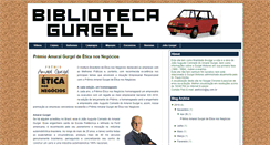 Desktop Screenshot of bibliotecagurgel.blogspot.com