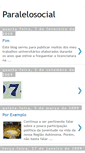 Mobile Screenshot of paralelosocial.blogspot.com