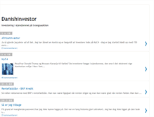 Tablet Screenshot of danishinvestor.blogspot.com