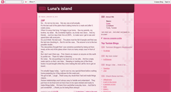 Desktop Screenshot of lunas-island.blogspot.com