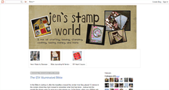 Desktop Screenshot of jensstampworld.blogspot.com