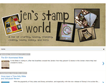 Tablet Screenshot of jensstampworld.blogspot.com