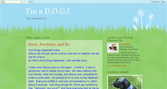 Desktop Screenshot of imadogblog.blogspot.com