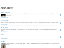 Tablet Screenshot of abracadaverr.blogspot.com