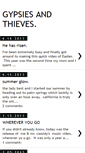 Mobile Screenshot of gypsiesandthieves.blogspot.com